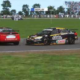 El Súper TC2000 eSport repitió ganador en un final polémico