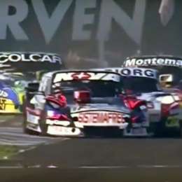 Así fue el toque entre Rossi y Lambiris