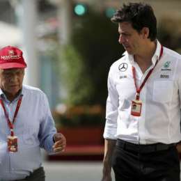 Toto Wolff se despide de su guía y amigo Niki Lauda