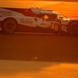 El Toyota de "Pechito" López terminó segundo