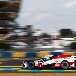 El Toyota de López lideró el primer entrenamiento en Le Mans