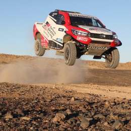 Toyota ya tiene equipo para el Dakar