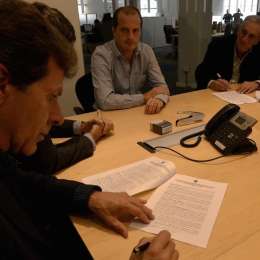 Traverso y la AAV dan el primer paso para recuperar el Gálvez