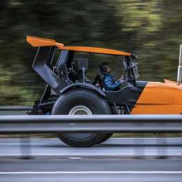 El tractor más rápido del mundo