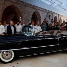 Restauraron el Cadillac de Perón y ya está en exhibición