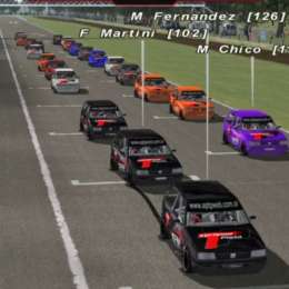 Tomás Vitar, campeón del Turismo Pista virtual