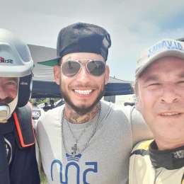Ulises Bueno estuvo en la previa del CARX