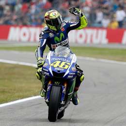Brillante victoria de Valentino Rossi