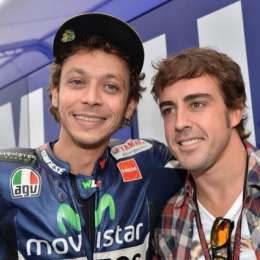 Alonso se inspira en Valentino