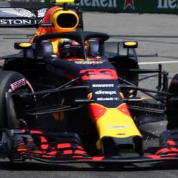 El golpe que no dejó clasificar a Verstappen