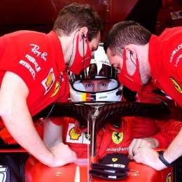 Sebastian Vettel se lo está bancando "como un señor"