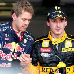 Vettel no esta muy de acuerdo con la vuelta de Kubica