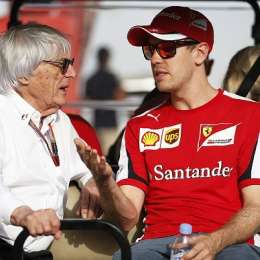 Un palito de Bernie Ecclestone para Vettel