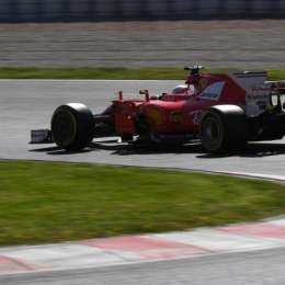 Vettel dominó el jueves en Barcelona