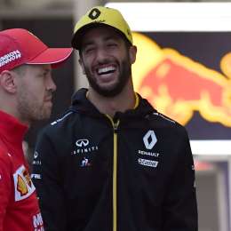 "No se si me marcharé a Renault", dijo Vettel
