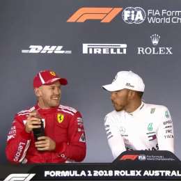 Hamilton a Vettel: “Esperé la Q3 para borrarte la sonrisa de tu cara”