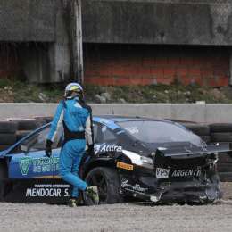 Vicino: “Se puso el auto de costado y me pegué”