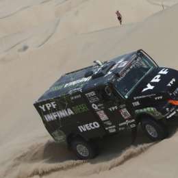 Villagra marcha a buen ritmo en el Dakar