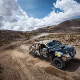 Los Villegas preparan un Dakar en familia