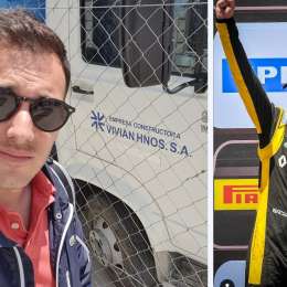 Del podio a una obra de construcción