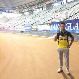 Superprestigio Dirt Track: Matías Lorenzato se luce en las prácticas