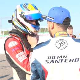 Discusión entre Santero y Catalán después de la serie