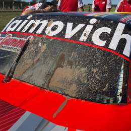 Werner corrió la serie en La Pampa sin visión