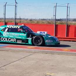 Canapino prueba en Olavarría su nueva Chevy