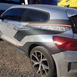 El llamativo auto de Sapag