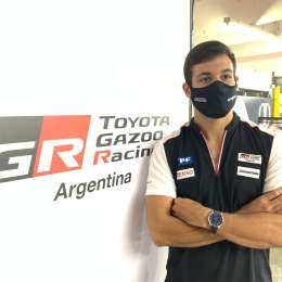 Azar fue confirmado por Toyota: "Estoy cumpliendo un sueño"