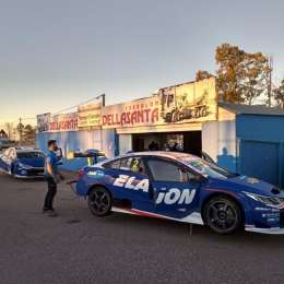 Con Canapino y Merlo, Chevrolet ensayó en Rafaela