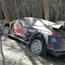 El abandono de Ogier en Portugal fue a "raíz" de un árbol
