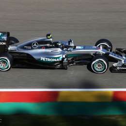 Pole de Rosberg en Spa