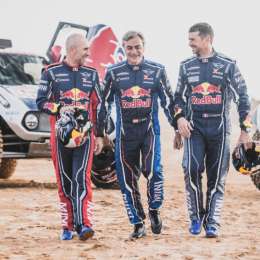  Sainz, Peterhansel y Despres correrán el Dakar con Mini