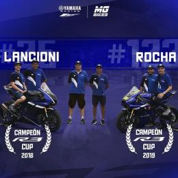Yamaha presentó a sus gladiadores