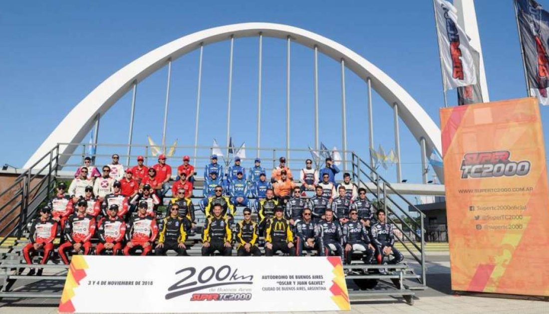 Los 38 pilotos de los 200km de Buenos Aires 2019