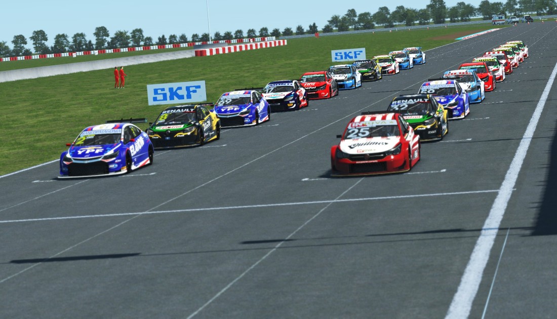 Los 60 clasificados para el inicio del Súper TC2000 esport