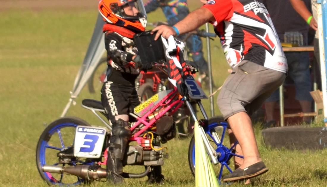 Peralta campeón y estuvo probando