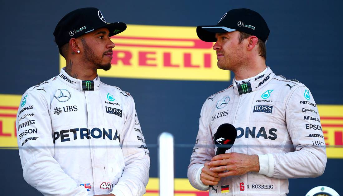Rosberg: "Noto nerviosismo en Hamilton"