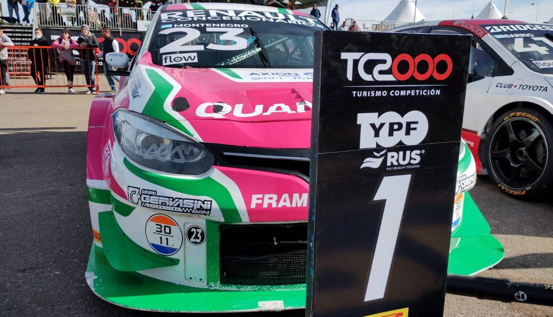 Montenegro y su primera pole en el TC2000