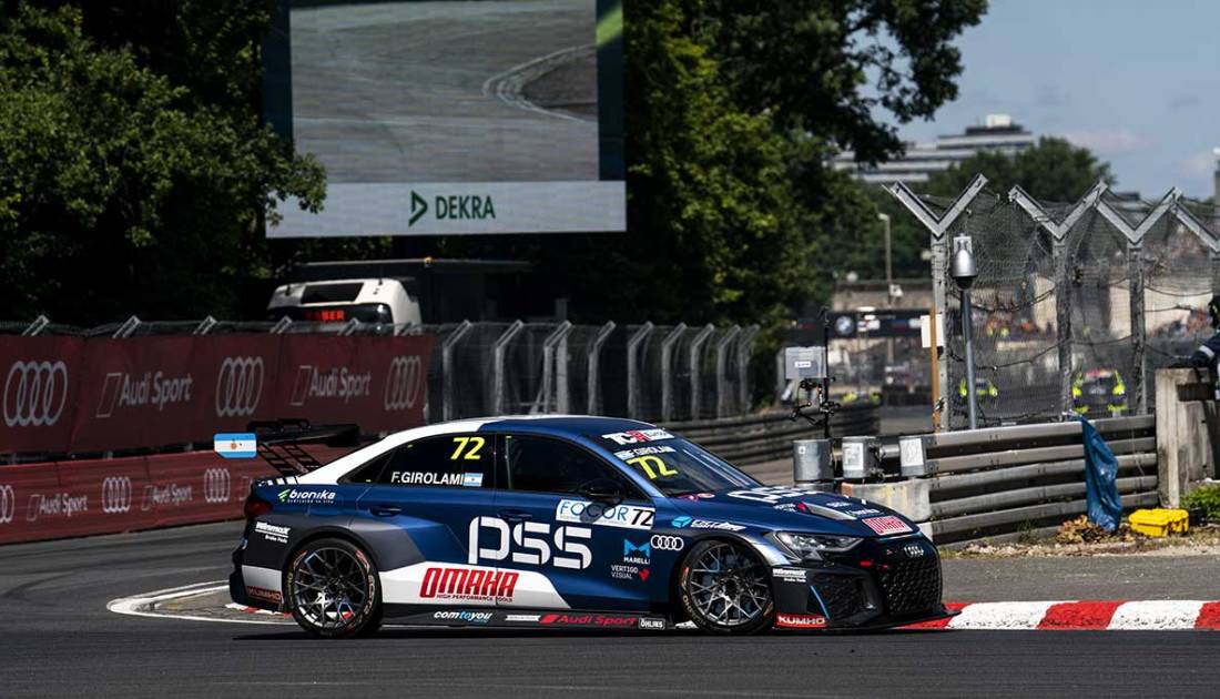 Podio de Franco Girolami en Norisring
