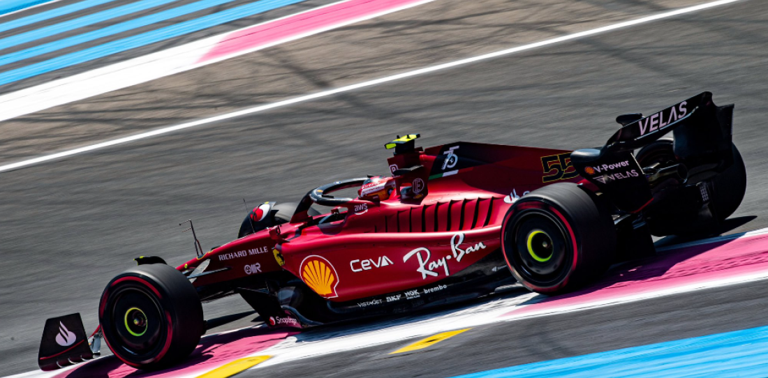 Carlos Sainz, el mejor del viernes para el Gran Premio de Francia de F1
