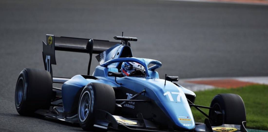 Franco Colapinto comenzó los tests con MP Motorsport