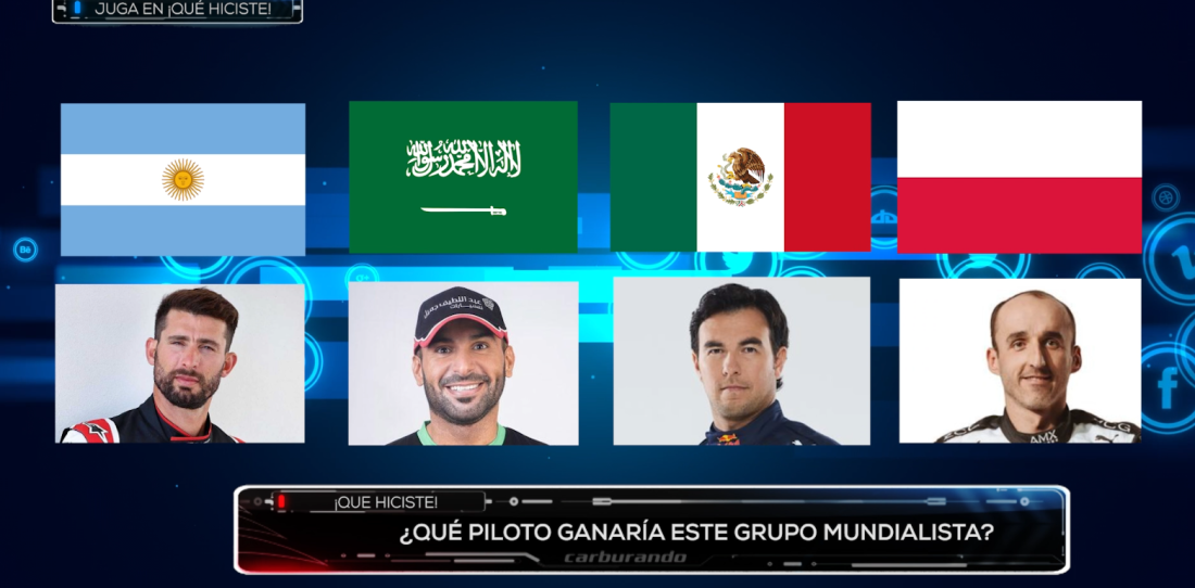 VIDEO: ¿qué piloto ganaría en este grupo mundialista?