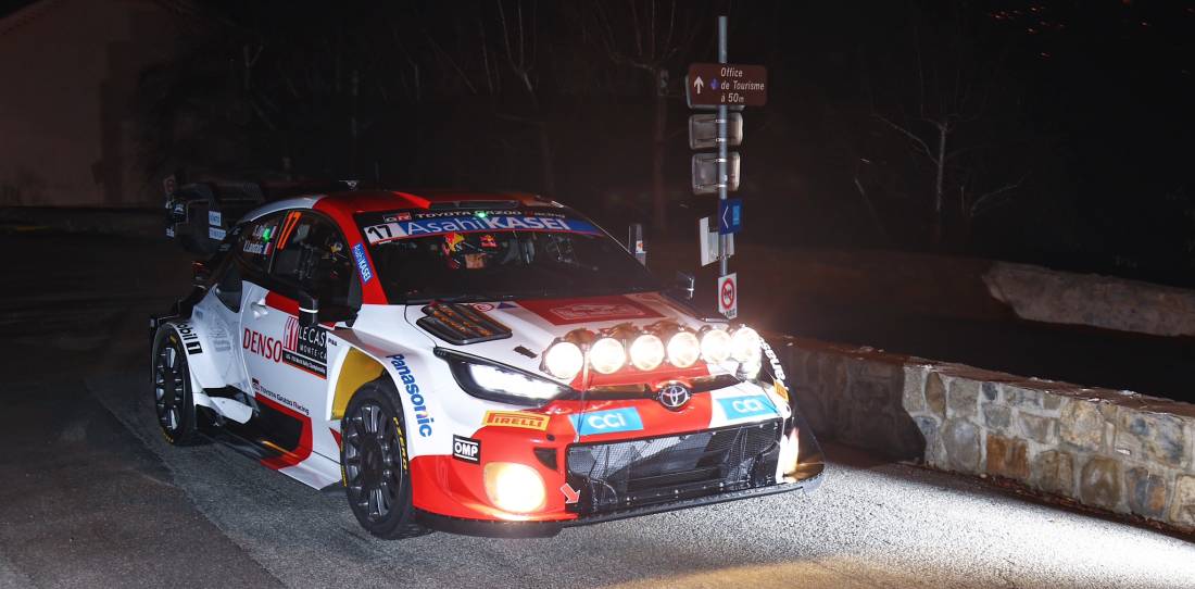 Sébastien Ogier es el primer líder del Rally de Montecarlo