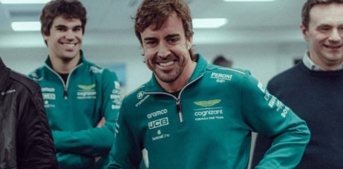 "Estoy muy motivado": Fernando Alonso puso primera en Aston Martin