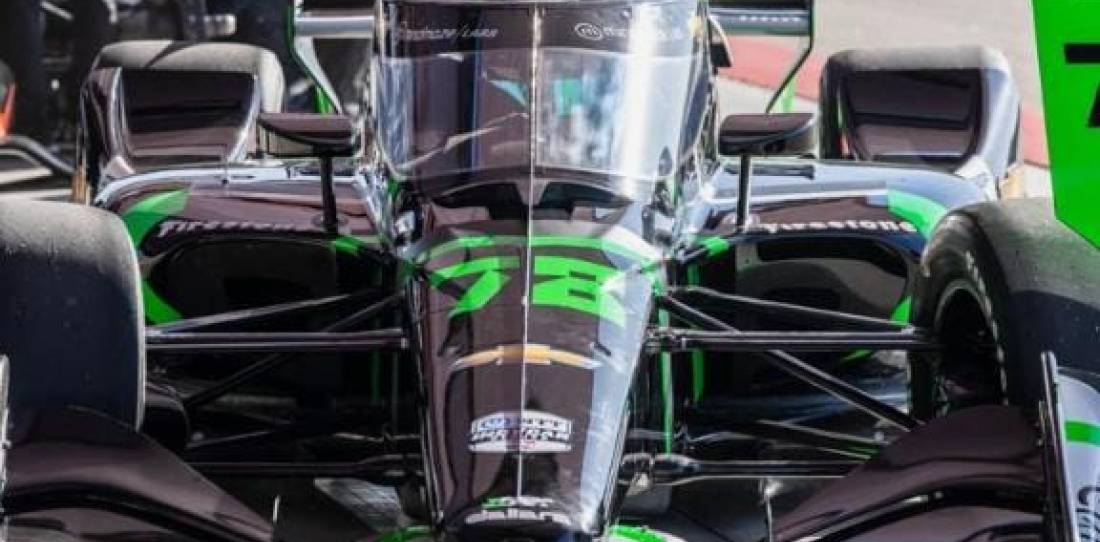 Agustín Canapino completó el primer día de pruebas de la IndyCar