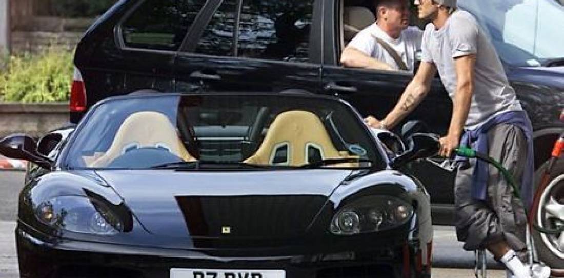 La Ferrari de David Beckham