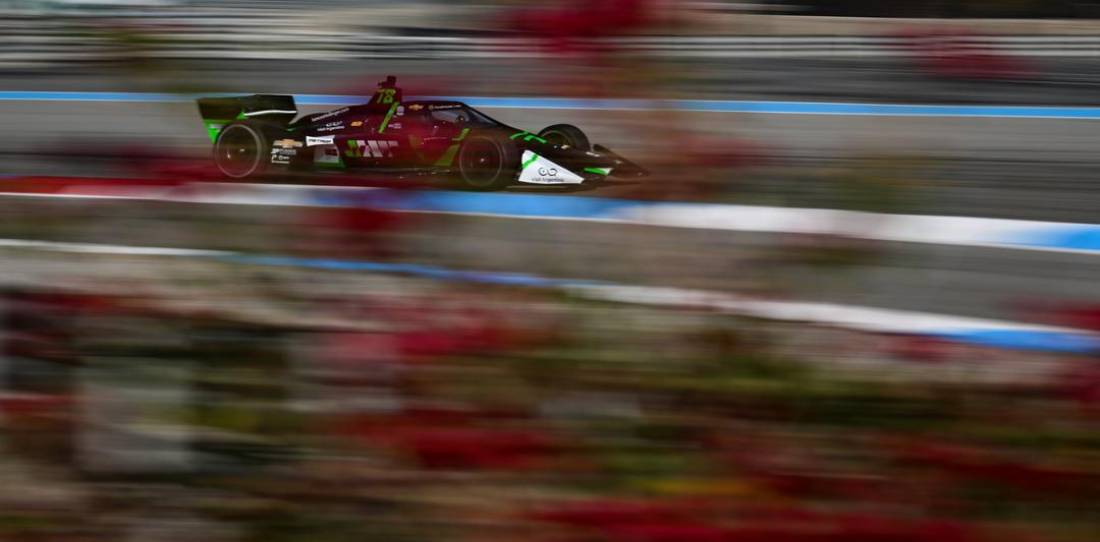 VIDEO: imágenes del segundo día de pruebas de Canapino con el IndyCar