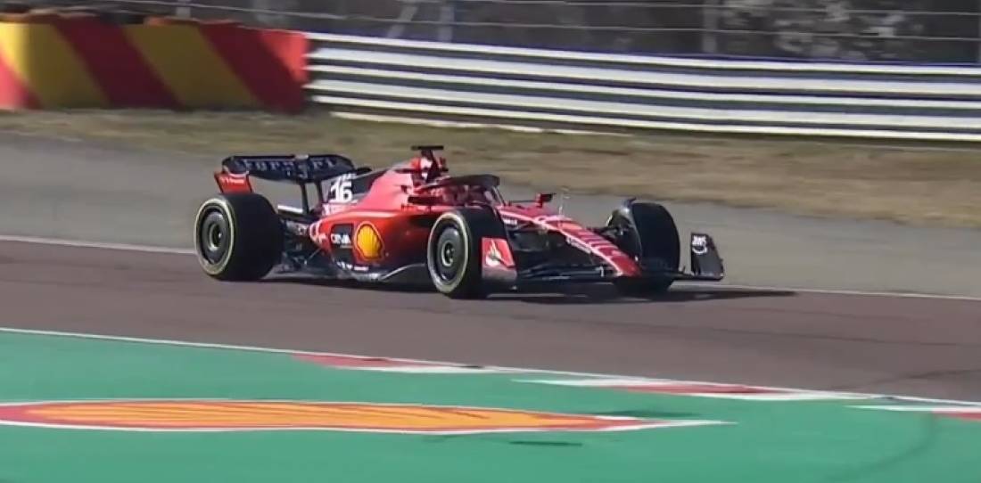 Ferrari no descansa: ya puso en pista al flamante SF-23